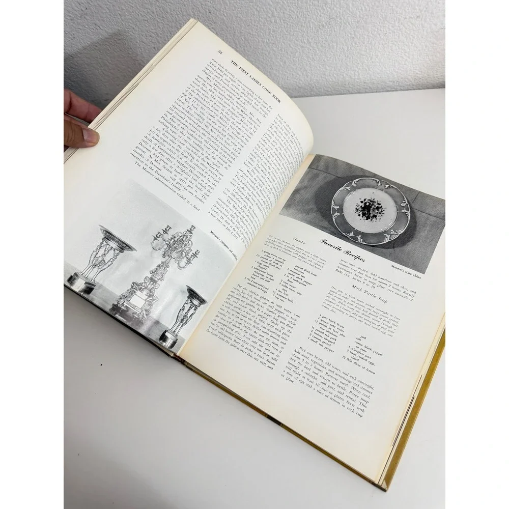 The First Ladies Cook Book Favorite Recipes of all the Presidents 1969